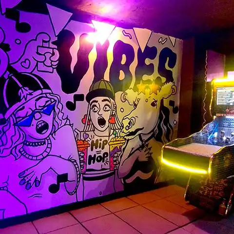 Mural Bar Discoteca Villavicencio